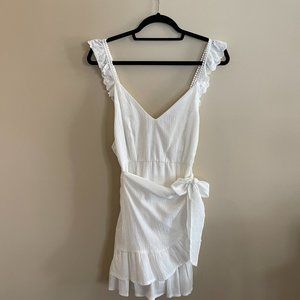 Hello Molly Mini White Dress - Size M